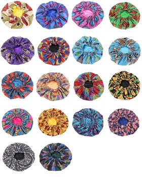 50 pcs/lot Wholesale Extra Large Satin Bonnet Ankara Print African Pattern Bonnet Women Night Sleep Cap Double Layer Headwear
50 pcs/lot Wholesale Extra Large Satin Bonnet Ankara Print African Pattern Bonnet Women Night Sleep Cap Double Layer Headwear