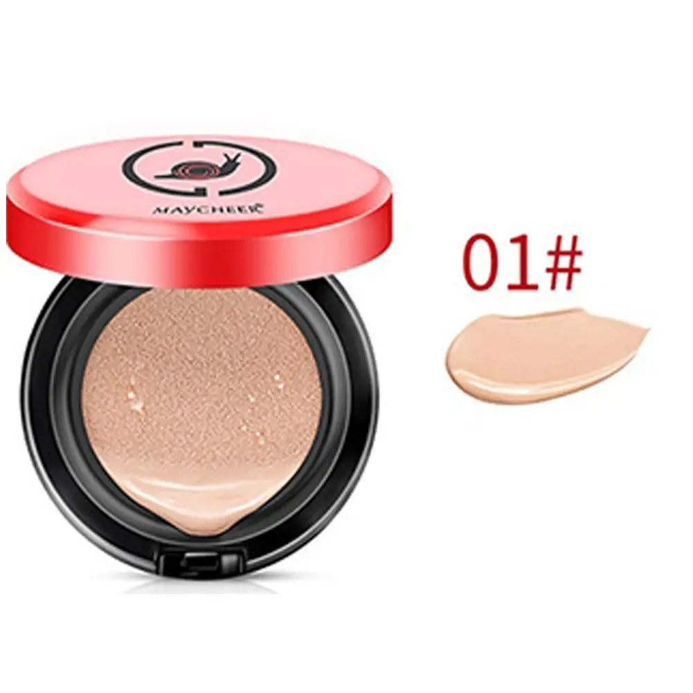 Air Cushion BB Cream Snail Cover Concealer CC Moisturizing Oil Control Foundation Cream
Air Cushion BB Cream Snail Cover Concealer CC Moisturizing Oil Control Foundation Cream