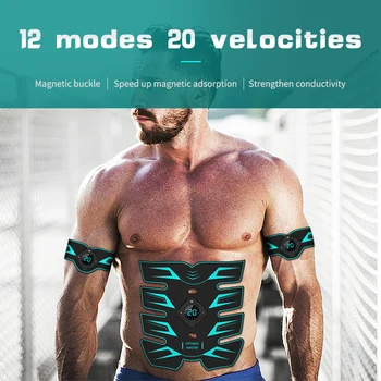 2020 EMS Electric Muscle Training Stimulator With Magnetic Host 12Mode 20 Intensity High Vibration Abdominal Muscle Trainer Belt
2020 EMS Electric Muscle Training Stimulator With Magnetic Host 12Mode 20 Intensity High Vibration Abdominal Muscle Trainer Belt