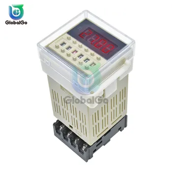 DH48S-S AC 220V Delay Timer Time Relay 0.1s-990h with Base Digital Timer Delay Relay Switch Controller
DH48S-S AC 220V Delay Timer Time Relay 0.1s-990h with Base Digital Timer Delay Relay Switch Controller