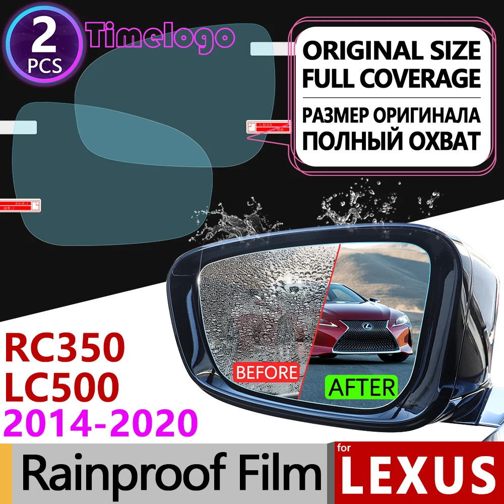 For Lexus RC LC 2014-2020 Full Cover Anti Fog Films Rearview Mirror Rainproof Accessories RC200t RC300h RC350 LC500 F Sport 350L
For Lexus RC LC 2014-2020 Full Cover Anti Fog Films Rearview Mirror Rainproof Accessories RC200t RC300h RC350 LC500 F Sport 350L