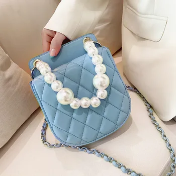 2020 New Totes with Pearl Handle Mini Chain Shoulder Messenger Bag Pu Leather Crossbody Bags for Women Ladies Hand Bags
2020 New Totes with Pearl Handle Mini Chain Shoulder Messenger Bag Pu Leather Crossbody Bags for Women Ladies Hand Bags