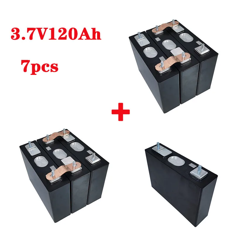 7PCS NEW 3.7V 120Ah (4.2V)lithium battery LFP lithium-solar 7S 24v120ah cells not LiFePO4 for pack EV Marine RV Golf EU TAX FREE
7PCS NEW 3.7V 120Ah (4.2V)lithium battery LFP lithium-solar 7S 24v120ah cells not LiFePO4 for pack EV Marine RV Golf EU TAX FREE