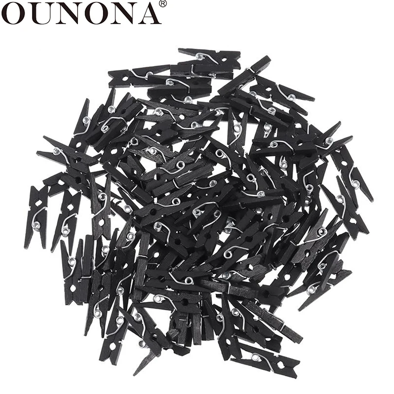 OUNONA 100pcs Wooden Photo Clips Mini Card Note Clothes Photo Paper Peg Pin Clothespin Craft Clips Home Wall Decoration
OUNONA 100pcs Wooden Photo Clips Mini Card Note Clothes Photo Paper Peg Pin Clothespin Craft Clips Home Wall Decoration