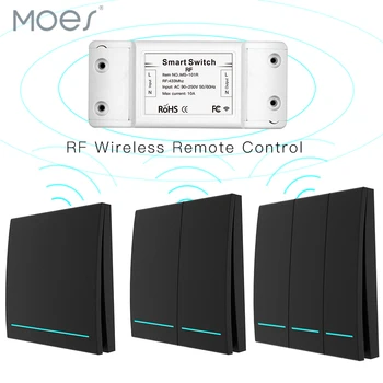 433Mhz Wireless smart push Switch Light button RF Remote Control Receiver Wall Panel Remote Transmitter .
433Mhz Wireless smart push Switch Light button RF Remote Control Receiver Wall Panel Remote Transmitter .