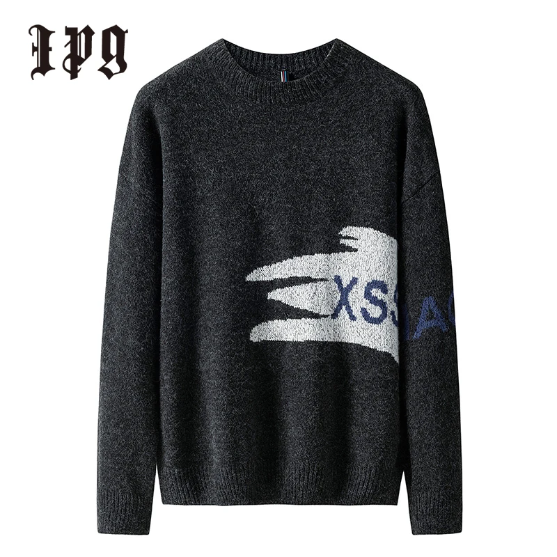 Ipg New Fashion Graffiti Mens Knitted Pullover Sweaters Simplicity Casual Autumn Winter Quality Knitwear Sweater Men Clothing
Ipg New Fashion Graffiti Mens Knitted Pullover Sweaters Simplicity Casual Autumn Winter Quality Knitwear Sweater Men Clothing