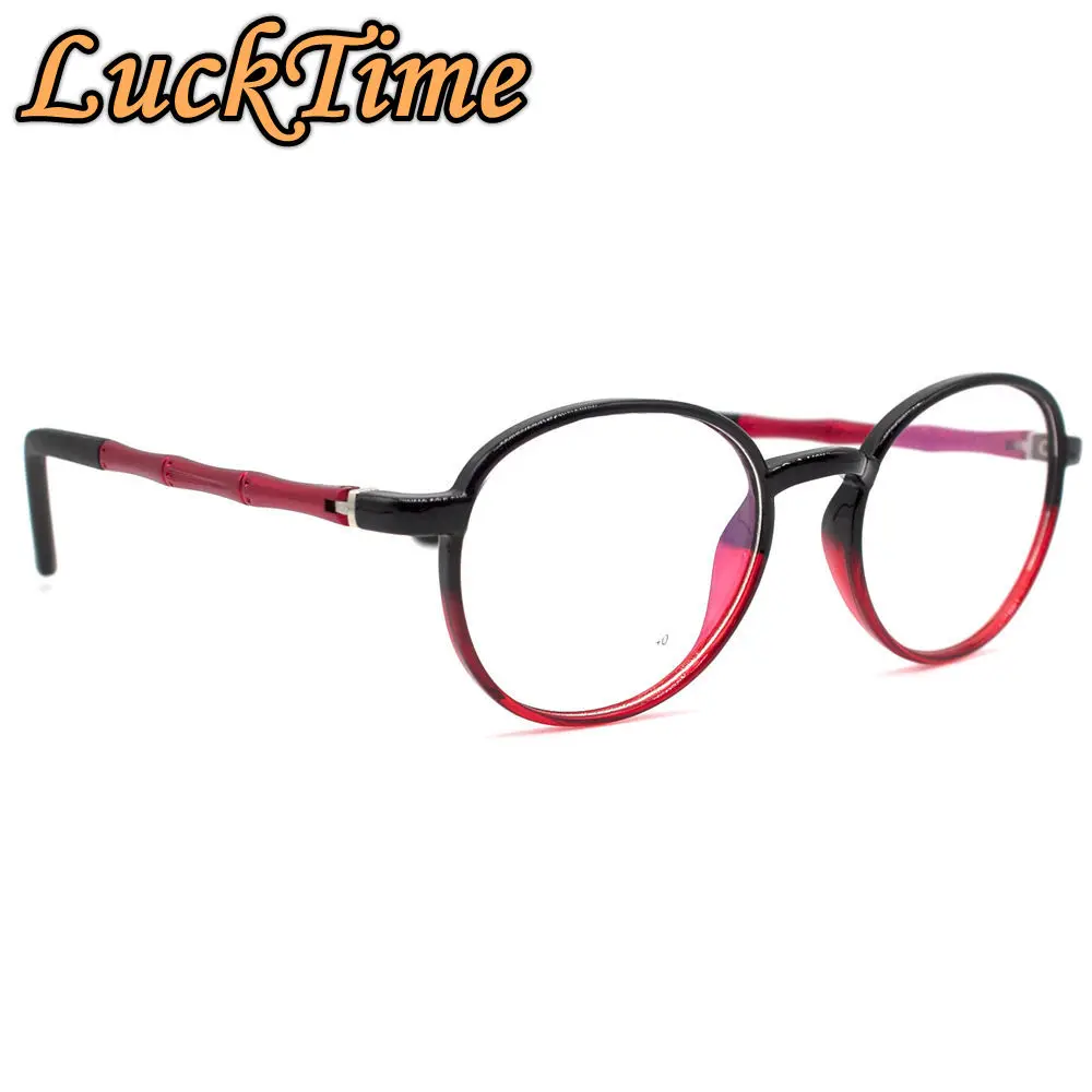 

LuckTime Casual Fashion Glasses Frame Men Women Unisex Retro Round Myopia Glasses Frame Lucky Time Optical Eyeglass frames #2766