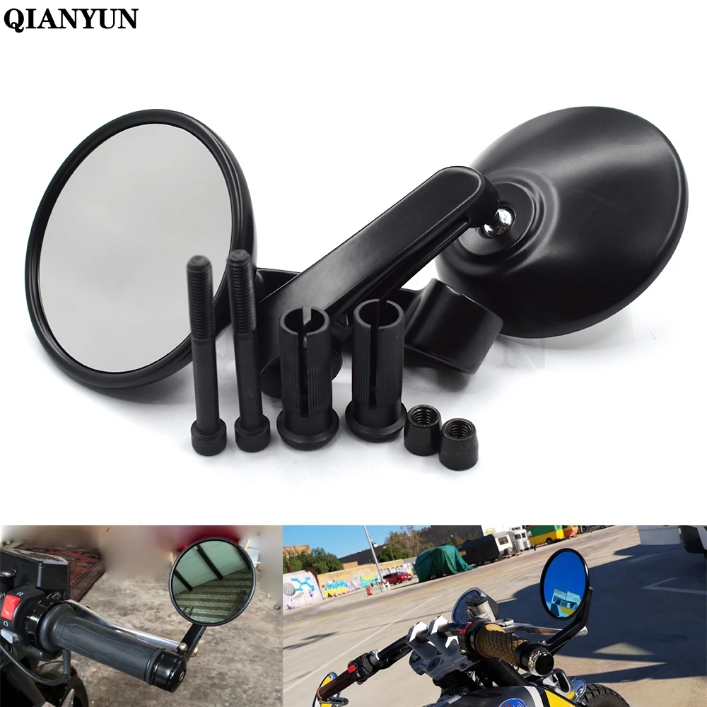 Universal 7/8" motorcycle rearview mirror handlebar mirror side mirror For Yamaha XS650 XS750 XT600ZE XTZ660 XV1000 XV535 XV750
Universal 7/8" motorcycle rearview mirror handlebar mirror side mirror For Yamaha XS650 XS750 XT600ZE XTZ660 XV1000 XV535 XV750