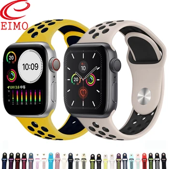 Sport Strap For Apple Watch band 44mm/40mm apple watch 5 4 3 2 band iwatch band 42mm/38mm correa bracelet belt watch Accessories
Sport Strap For Apple Watch band 44mm/40mm apple watch 5 4 3 2 band iwatch band 42mm/38mm correa bracelet belt watch Accessories