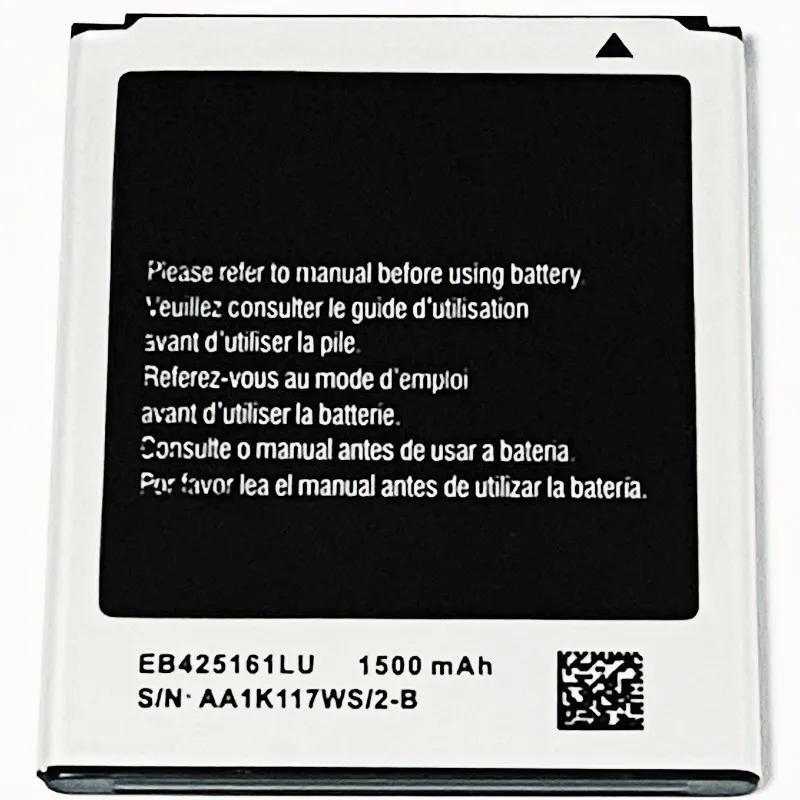 Аккумулятор 3 8 в 1500 мАч EB425161LU для Samsung Galaxy S III Mini I8190 I8190N I8190L I8190T | Мобильные