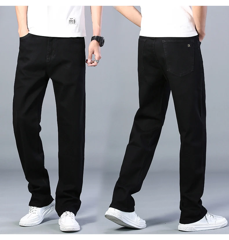 Mens Thin leg Loose Jeans Classic Mens Thin leg Loose Jeans Classic