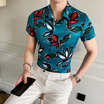 Men's Shirts 2020 Original Individuality Printed Short-sleeved Shirts Korean Individuality European and American Popular Shirts
Men's Shirts 2020 Original Individuality Printed Short-sleeved Shirts Korean Individuality European and American Popular Shirts