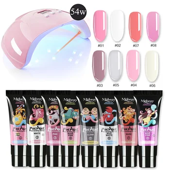 Mobray Poly UV Gel For Extension With 54W UV LED Lamp Poly Nail Gel Kit Clear Acrylic Builder UV Gel Polish Quick Building Gel
Mobray Poly UV Gel For Extension With 54W UV LED Lamp Poly Nail Gel Kit Clear Acrylic Builder UV Gel Polish Quick Building Gel