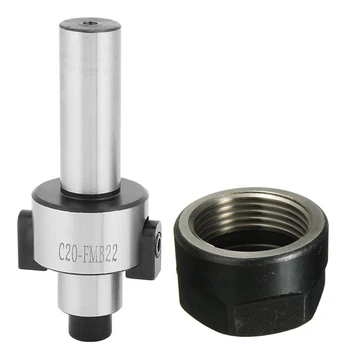 5Pcs ER20 a Type Collet Clamping Nut with C20 FMB22 Holder Face Mill Arbor Shell End Mill Arbor Adaptor for Milling Tool
5Pcs ER20 a Type Collet Clamping Nut with C20 FMB22 Holder Face Mill Arbor Shell End Mill Arbor Adaptor for Milling Tool