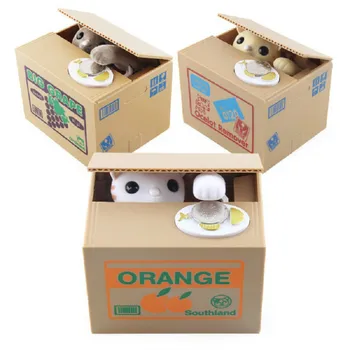 Cat Piggy Bank Coin Box Plastic Deposit Saving Money Safe Box Electronic Cash Safety Deposit Box for Children Kid Birthday Gift 
Cat Piggy Bank Coin Box Plastic Deposit Saving Money Safe Box Electronic Cash Safety Deposit Box for Children Kid Birthday Gift