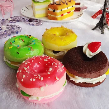1pcs Soft Artificial Fake Bread Donuts Doughnuts Simulation Model Home Decoration Toy Kitchen pretend toys for children
1pcs Soft Artificial Fake Bread Donuts Doughnuts Simulation Model Home Decoration Toy Kitchen pretend toys for children