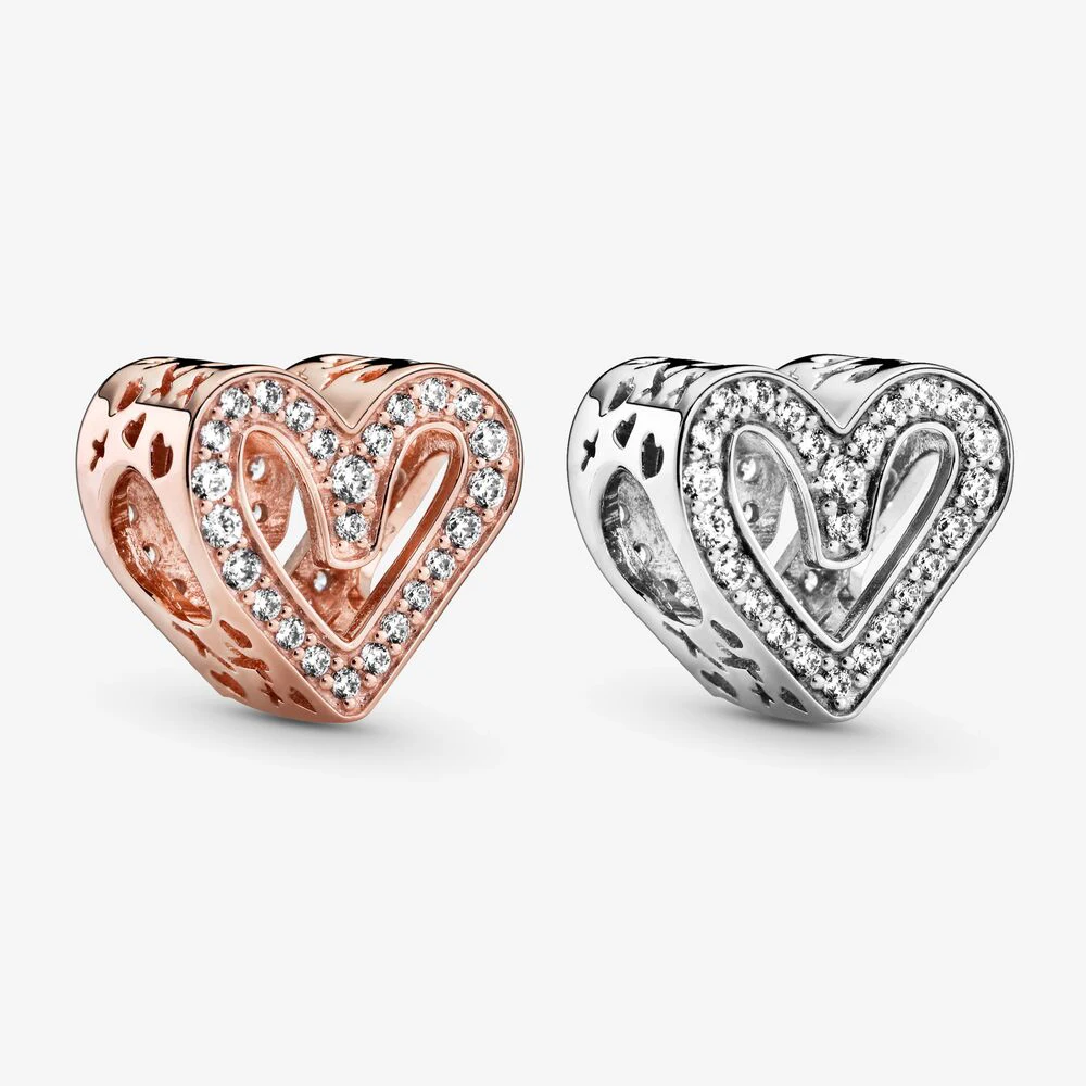 JrSr new 100% 925 Sterling Silver Beads Sparkling Zircon Heart Charm fit Pandora Bracelets Women DIY Jewelry gifts Free shipping
JrSr new 100% 925 Sterling Silver Beads Sparkling Zircon Heart Charm fit Pandora Bracelets Women DIY Jewelry gifts Free shipping