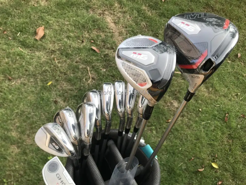 2019 M6 Golf Complete Set M6 Golf Clubs Driver + Fairway Woods + Irons+putter Graphite/Steel Shaft With Head Cover No Bag
2019 M6 Golf Complete Set M6 Golf Clubs Driver + Fairway Woods + Irons+putter Graphite/Steel Shaft With Head Cover No Bag