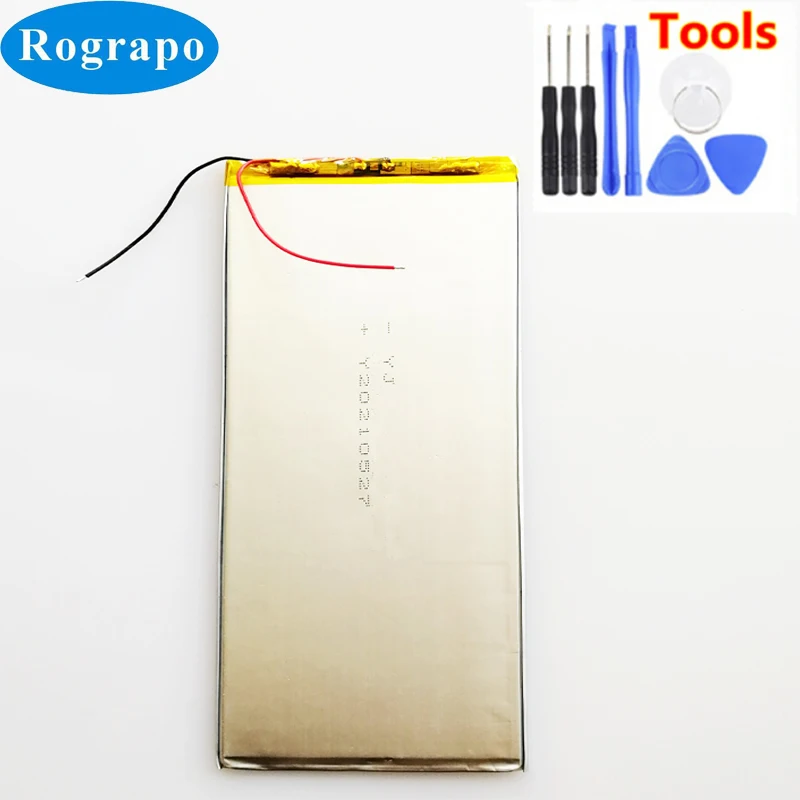 New 3773140 3.8V 4800mAh Li Polymer Battery For Bluetooth Notebook Tablet PC Electronics Safety Lamp Power Bank 2-wires+tools |