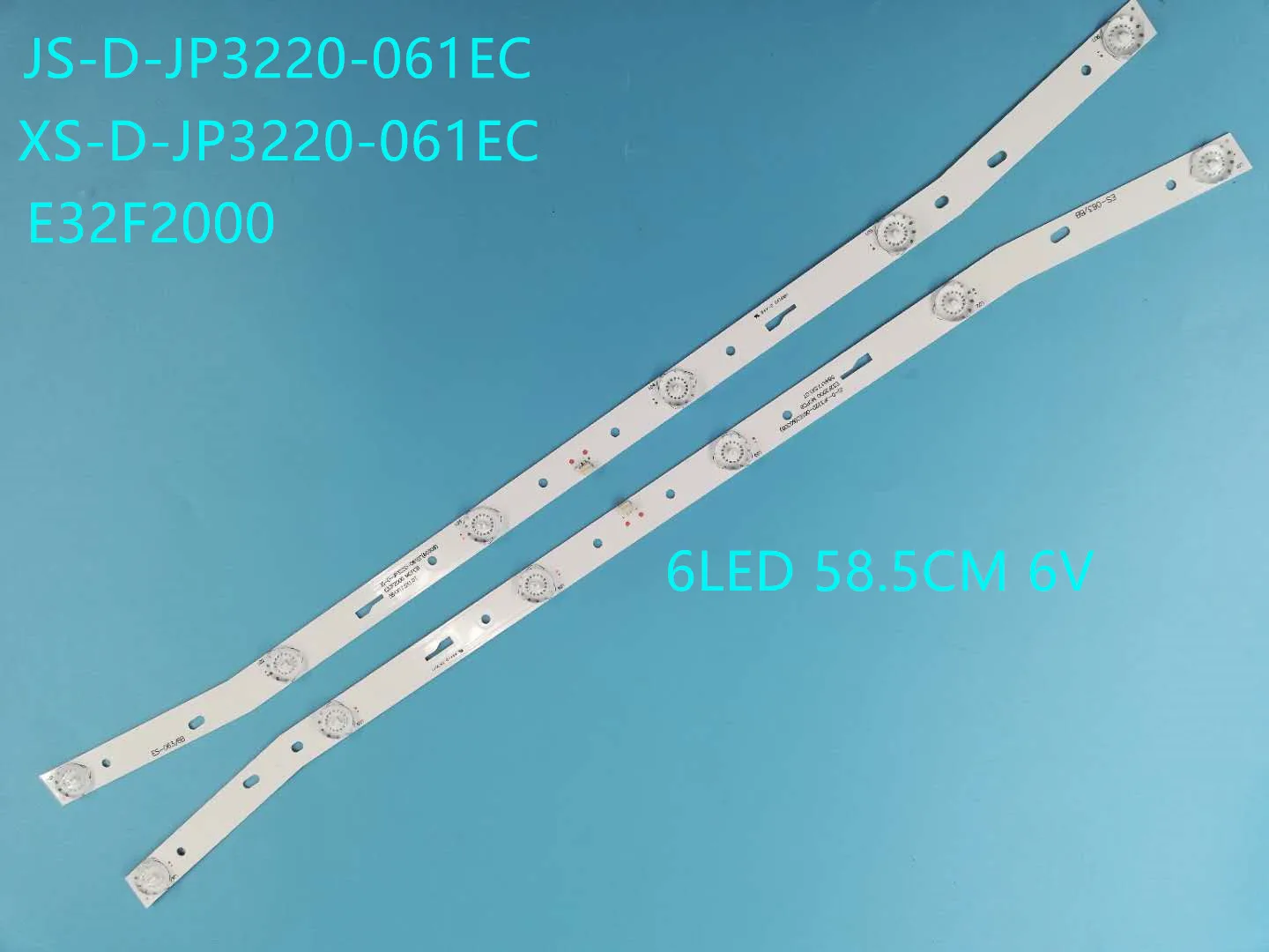 8 шт./лот JS-D-JP3220-061EC(60416) E32F2000 MCPCB Lehua 32L3 3 LCD подсветка панели 58 5 см 6 в 100% Новинка |