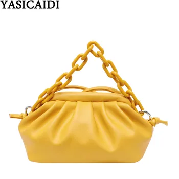 YASICAIDI Cloud PU Leather Crossbody Bags For Women 2020 Hobos Small Big Female Shoulder Bag Chain Top-Handle Ladies Hand Bags
YASICAIDI Cloud PU Leather Crossbody Bags For Women 2020 Hobos Small Big Female Shoulder Bag Chain Top-Handle Ladies Hand Bags