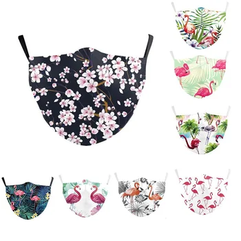 Flower Face Casual Mask Printed Masks Fabric Adult Mouth Cover Washable Reusable Mouth Mask Women Face Cover
Flower Face Casual Mask Printed Masks Fabric Adult Mouth Cover Washable Reusable Mouth Mask Women Face Cover