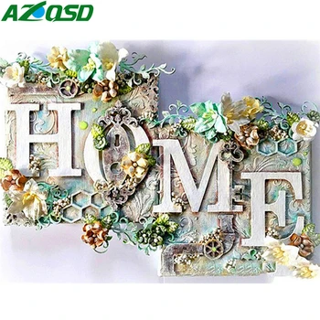AZQSD Diamond Painting 5d Home Sweet Cross Stitch Rhinestones Diamond Embroidery Landscape Handmade Home Decor Gift Art
AZQSD Diamond Painting 5d Home Sweet Cross Stitch Rhinestones Diamond Embroidery Landscape Handmade Home Decor Gift Art