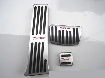 Auto Accessories Aluminium car pedals For HYUNDAI TUCSON AT Accelerator Pedal Brake Pedal Footrest Pedal Free punching 
Auto Accessories Aluminium car pedals For HYUNDAI TUCSON AT Accelerator Pedal Brake Pedal Footrest Pedal Free punching