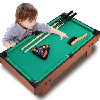 Children's Billiard Table Set Mini Pool Table Billiards Table with Balls and Cue Kids Entertainment Play Sports Toy
Children's Billiard Table Set Mini Pool Table Billiards Table with Balls and Cue Kids Entertainment Play Sports Toy