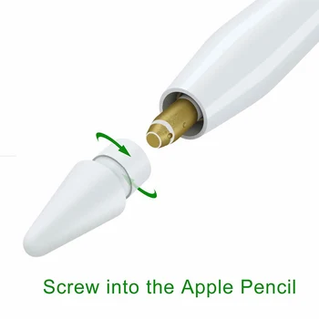 Stylus Tips Universal Pen Nibs Replacement Cover Pen Tips Pen Tips for Apple Pencil 1/2 Stylus Easy Installation Pen Tip
Stylus Tips Universal Pen Nibs Replacement Cover Pen Tips Pen Tips for Apple Pencil 1/2 Stylus Easy Installation Pen Tip