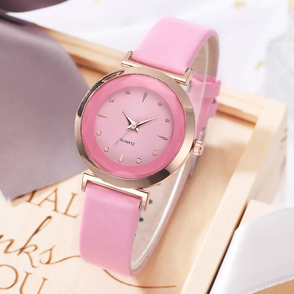 High Quality Featured Simple Watch Most Popular Women's Watches Gemstone Glass Cut Geometric Leather Clock Zegarki Damskie 2019
High Quality Featured Simple Watch Most Popular Women's Watches Gemstone Glass Cut Geometric Leather Clock Zegarki Damskie 2019