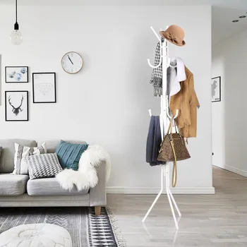 Standing Entryway Coat Rack Coat Tree Hat Hanger Holder 11Hooks For Jacket 
Standing Entryway Coat Rack Coat Tree Hat Hanger Holder 11Hooks For Jacket