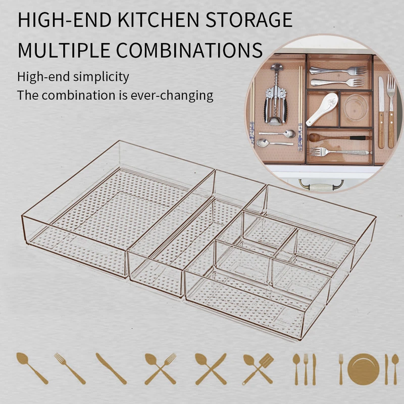 Cutlery Organizer Kitchen Tools Spoon Knife Fork Cutlery Separation Finishing Storage Tray Drawer Organizer Eco-Friendly Tray
Cutlery Organizer Kitchen Tools Spoon Knife Fork Cutlery Separation Finishing Storage Tray Drawer Organizer Eco-Friendly Tray