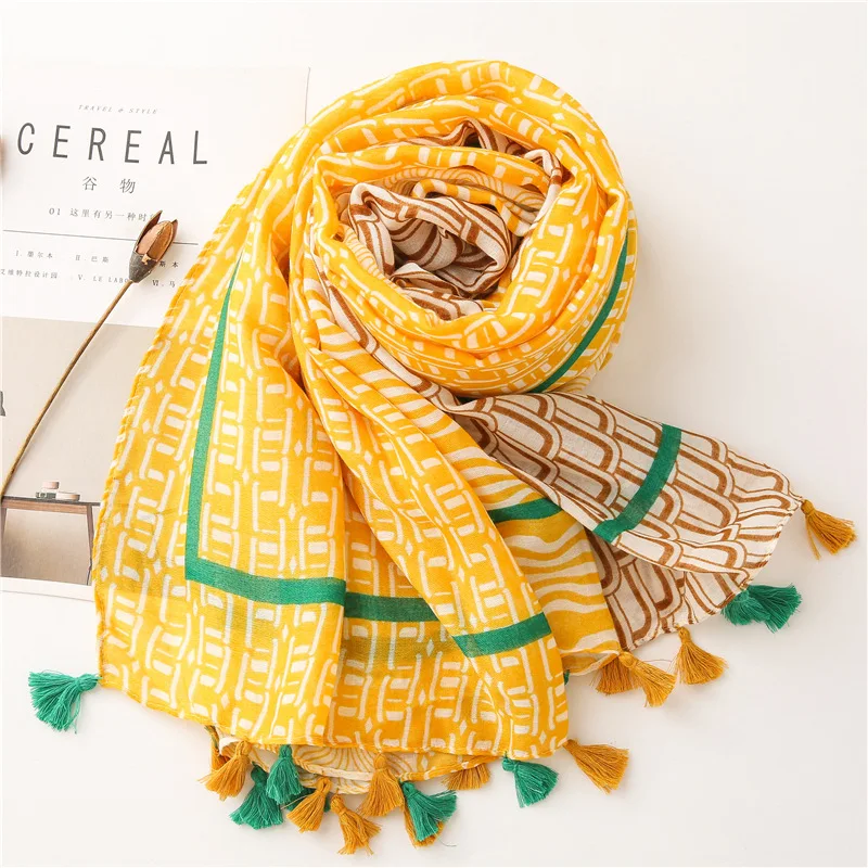 Ladies Spain Fashion Aztec Floral Tassel Viscose Shawl Scarf Women High Quality Wrap Pashmina Stole Bufandas Muslim Hijab Snood
Ladies Spain Fashion Aztec Floral Tassel Viscose Shawl Scarf Women High Quality Wrap Pashmina Stole Bufandas Muslim Hijab Snood