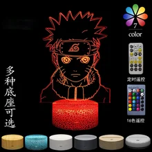 TAKARA TOMY Naruto Uzumaki Kakashi 3d night light modeling lamp LED table lamp USB interface birthday gift children's toys
TAKARA TOMY Naruto Uzumaki Kakashi 3d night light modeling lamp LED table lamp USB interface birthday gift children's toys