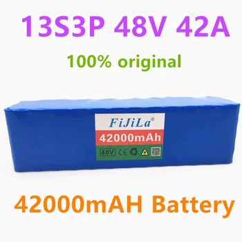 13S3P 48v 42Ah 1000watt 18650 Battery Pack MH1 54.6v E-bike Electric bicycle battery Scooter with 42A discharge BMS 
13S3P 48v 42Ah 1000watt 18650 Battery Pack MH1 54.6v E-bike Electric bicycle battery Scooter with 42A discharge BMS