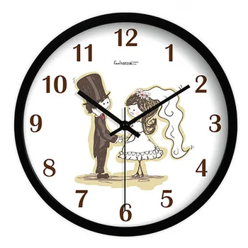 Wedding Cartoon digital wall clocks Saatk Creative Large relojes de pared clock Home Decor wall clock for children QZE360
Wedding Cartoon digital wall clocks Saatk Creative Large relojes de pared clock Home Decor wall clock for children QZE360