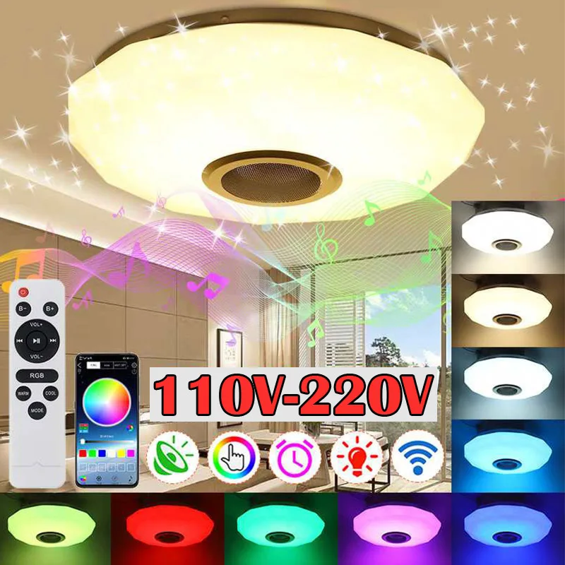 36/80W Modern Diamond Lampshade RGB LED Ceiling Light Home Lighting APP Bluetooth Remote Control Smart Music Ceiling Lamps
36/80W Modern Diamond Lampshade RGB LED Ceiling Light Home Lighting APP Bluetooth Remote Control Smart Music Ceiling Lamps