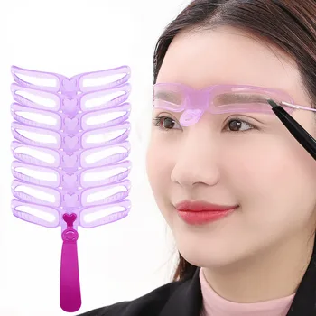 Eyes Dancing Reusable Eyebrow Shaping Template Helper Eye Brow Stencils Kit Grooming Card Brow Ruler Defining Makeup Tools
Eyes Dancing Reusable Eyebrow Shaping Template Helper Eye Brow Stencils Kit Grooming Card Brow Ruler Defining Makeup Tools