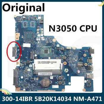 LSC NEW For Lenovo Ideapad 300-14IBR Laptop Motherboard 5B20K14034 NM-A471 With N3050 CPU 100% Tested 
LSC NEW For Lenovo Ideapad 300-14IBR Laptop Motherboard 5B20K14034 NM-A471 With N3050 CPU 100% Tested