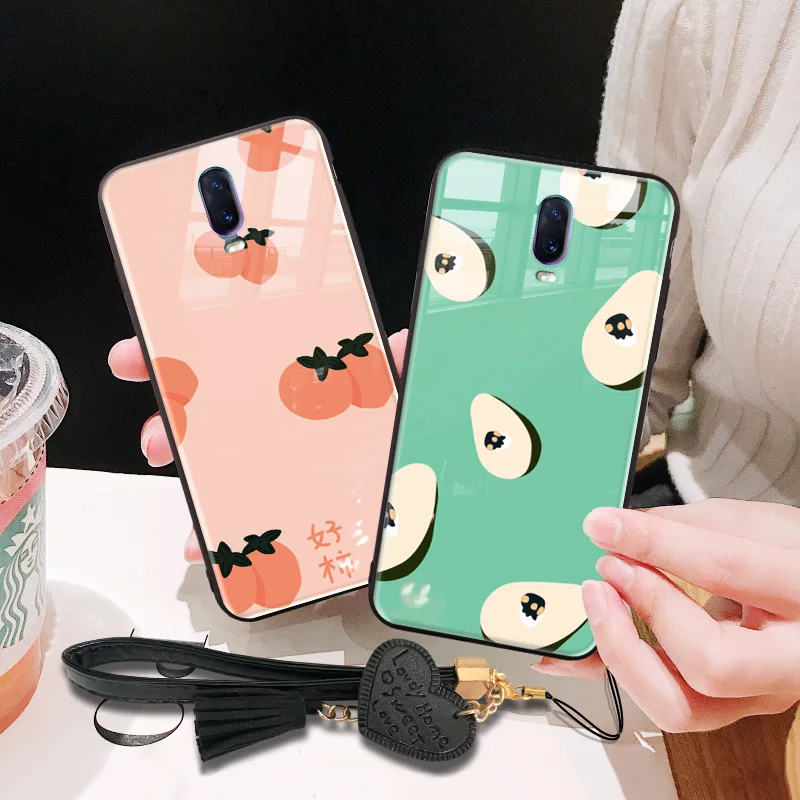 Manderm Phone Case For OPPO A5 A7 R7 R9 R11S R11 R15 Dream R17 Plus Pro Fruits Patterned Tempered Glass Wrist Strap Back Cover
Manderm Phone Case For OPPO A5 A7 R7 R9 R11S R11 R15 Dream R17 Plus Pro Fruits Patterned Tempered Glass Wrist Strap Back Cover