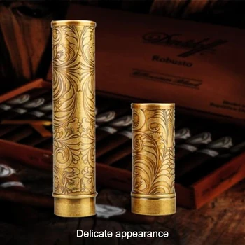 Metal Gadgets Travel Cigar Tube Jar Holder Mini Cigar Humidor Portable Cigarette Storage Tubes
Metal Gadgets Travel Cigar Tube Jar Holder Mini Cigar Humidor Portable Cigarette Storage Tubes