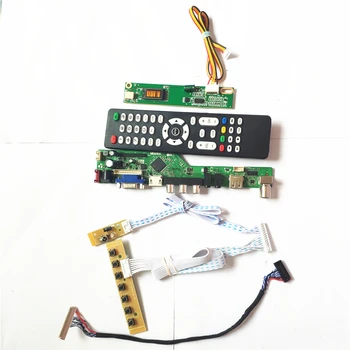 For CLAA154WA03D CLAA154WA04 LCD panel 1CCFL 30Pin LVDS T.V56 controller board VGA HDMI AV USB RF Remote+Inverter+keyboard Kit
For CLAA154WA03D CLAA154WA04 LCD panel 1CCFL 30Pin LVDS T.V56 controller board VGA HDMI AV USB RF Remote+Inverter+keyboard Kit
