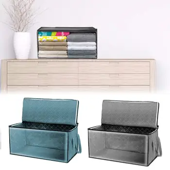 Non-Woven Fabric Folding Storage Box Quilt Closet Sweater Organizer Box Dust-proof And Moisture-proof Bag For Travel
Non-Woven Fabric Folding Storage Box Quilt Closet Sweater Organizer Box Dust-proof And Moisture-proof Bag For Travel