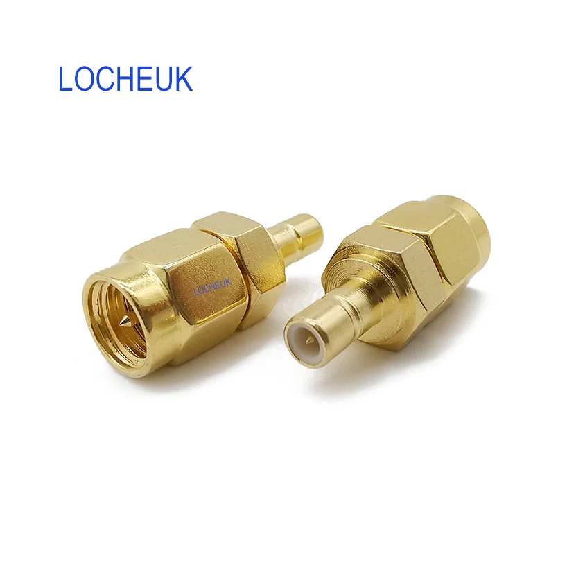 RF Coaxial Adapter SMA Plug to SMB Plug Straight Coax Adapter SMA Male to SMB Male RF Coaxial Antenna Gold-Plating Connector
RF Coaxial Adapter SMA Plug to SMB Plug Straight Coax Adapter SMA Male to SMB Male RF Coaxial Antenna Gold-Plating Connector