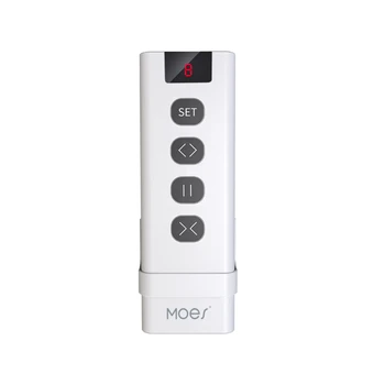 RF433 WiFi Curtain Remote Control For Smart Switch RF Roller Blinds Module Battery Powered