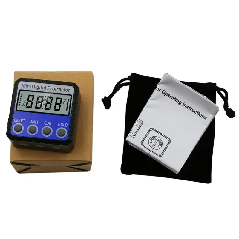 Magnetic Horizontal Angle Meter Digital Display Protractor Level Inclinometer G88A
Magnetic Horizontal Angle Meter Digital Display Protractor Level Inclinometer G88A