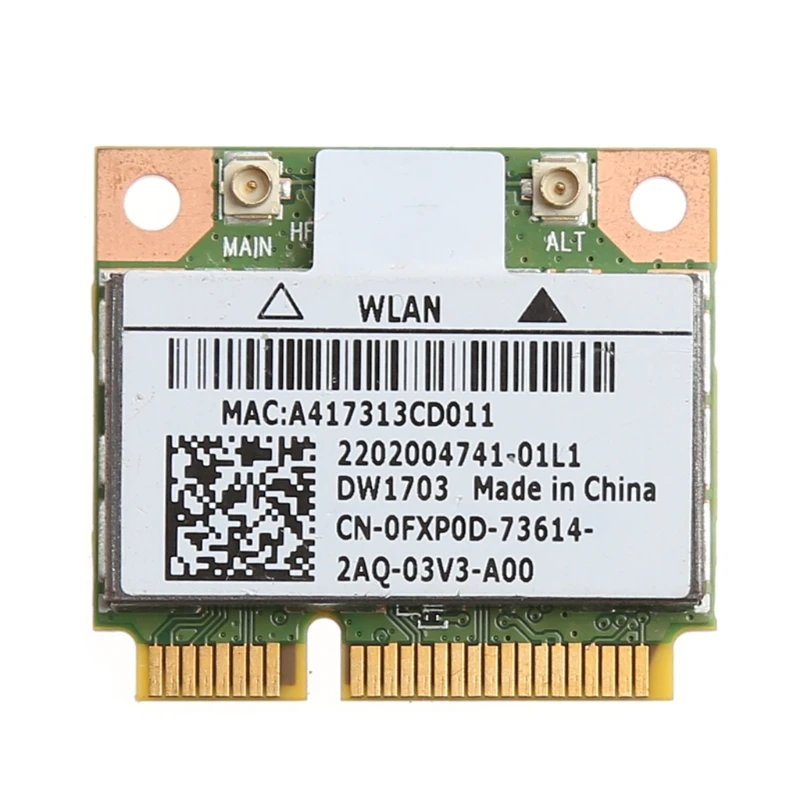 Фото Bluetooth V4.0 Беспроводная мини PCI-Express карта для Atheros AR5B225 DELL DW1703 | Компьютеры и офис