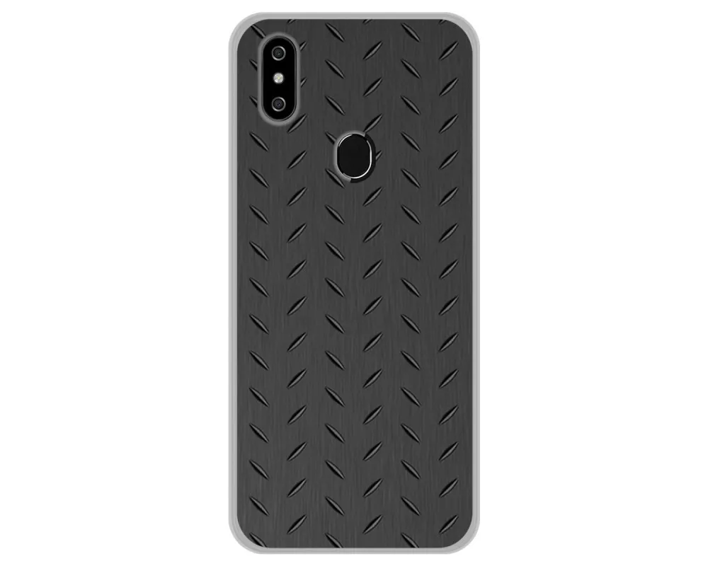 Гелевый Чехол из ТПУ для Oukitel C15 Pro с металлическими рисунками|Бамперы| |