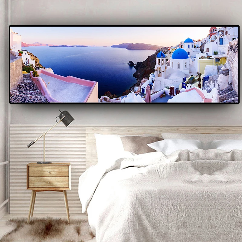 Santorini Aegean Sea Natural Landscape Abstract Canvas Painting Scandinavian Posters and Prints Wall Art Picture for Living Room
Santorini Aegean Sea Natural Landscape Abstract Canvas Painting Scandinavian Posters and Prints Wall Art Picture for Living Room